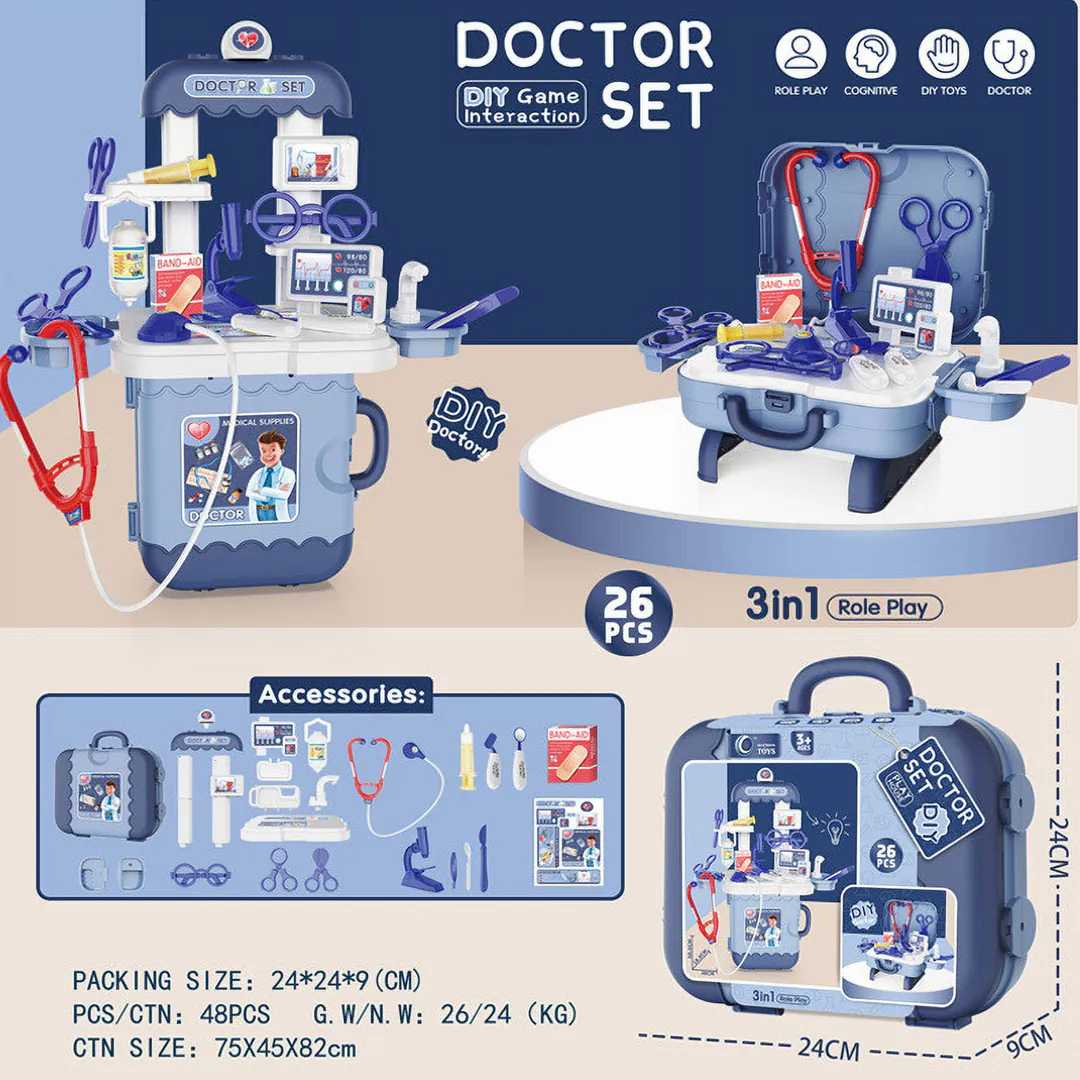 Children's Doctor Play Set, Medical — photo 6