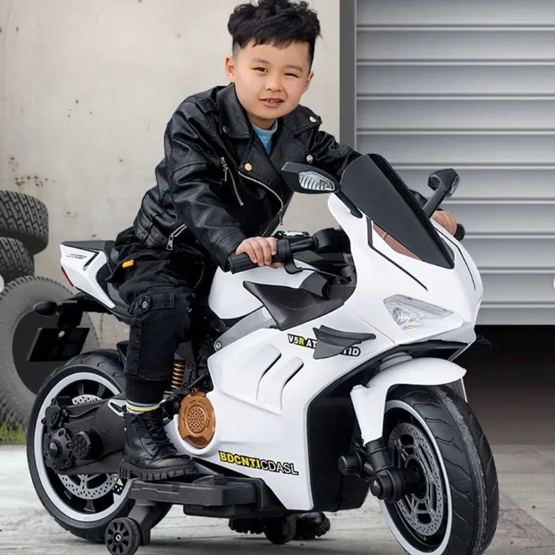 Children's Electric Motorcycle V5R-W — photo 4