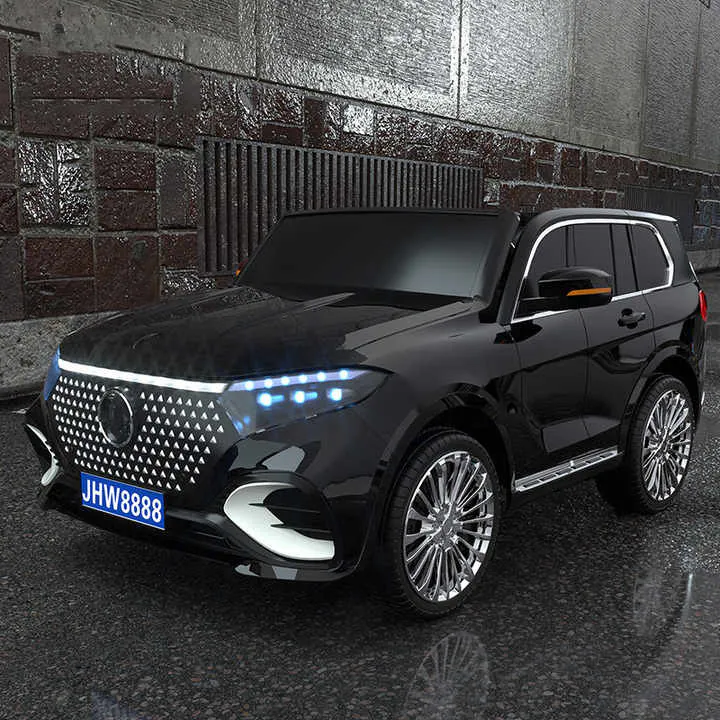 Children's electric car mercedes-benz with leather seats — photo 2