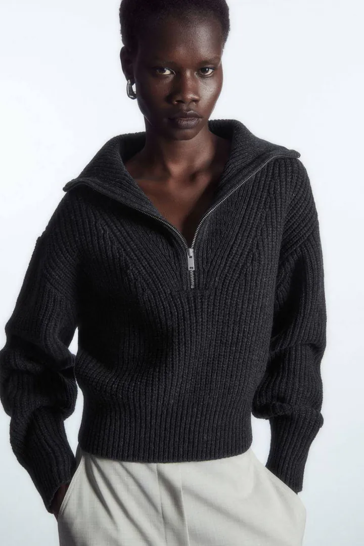 Short wool sweater COS — photo 1