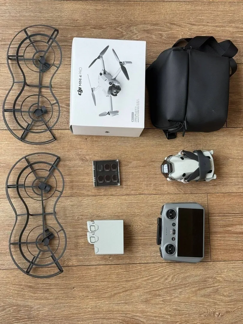DJI Mini 4 Pro Fly More Combo Plus + RC 2 — ფოტო 1