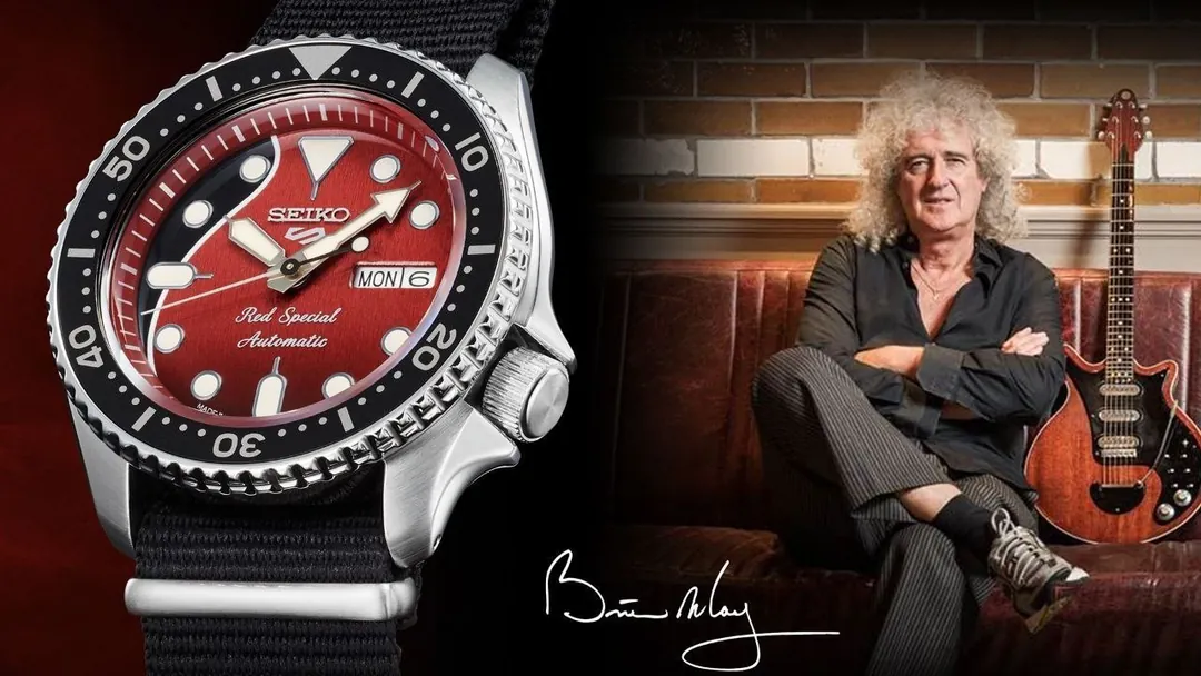 Часы Seiko Brian May Red Special Limited Edition — фото 6