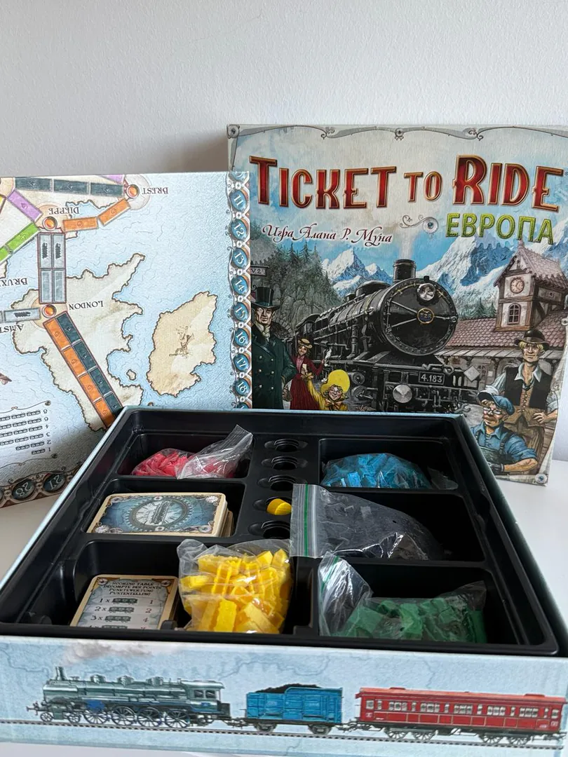 Ticket to Ride: Europe board game — photo 1