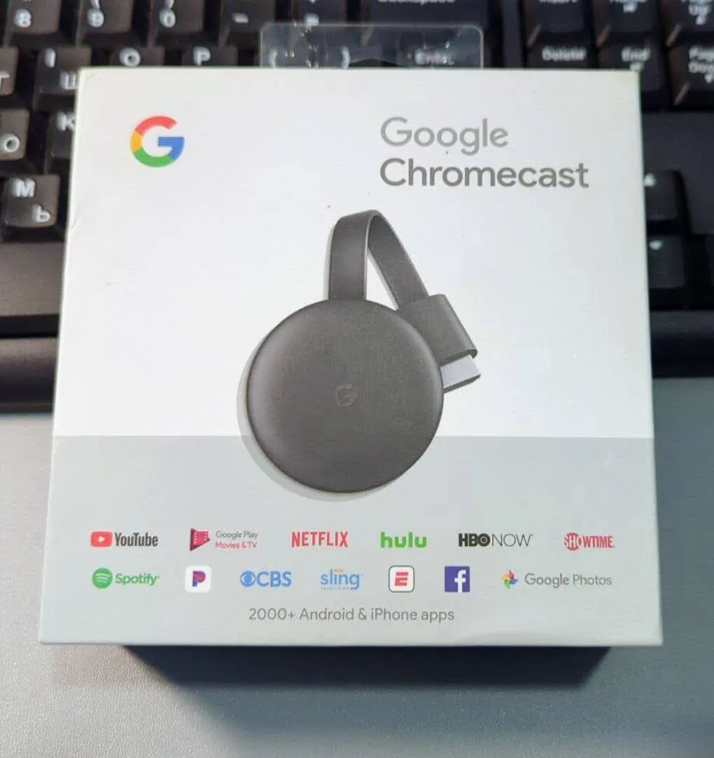 Google Chromecast 1080p HD HDMI — ფოტო 1