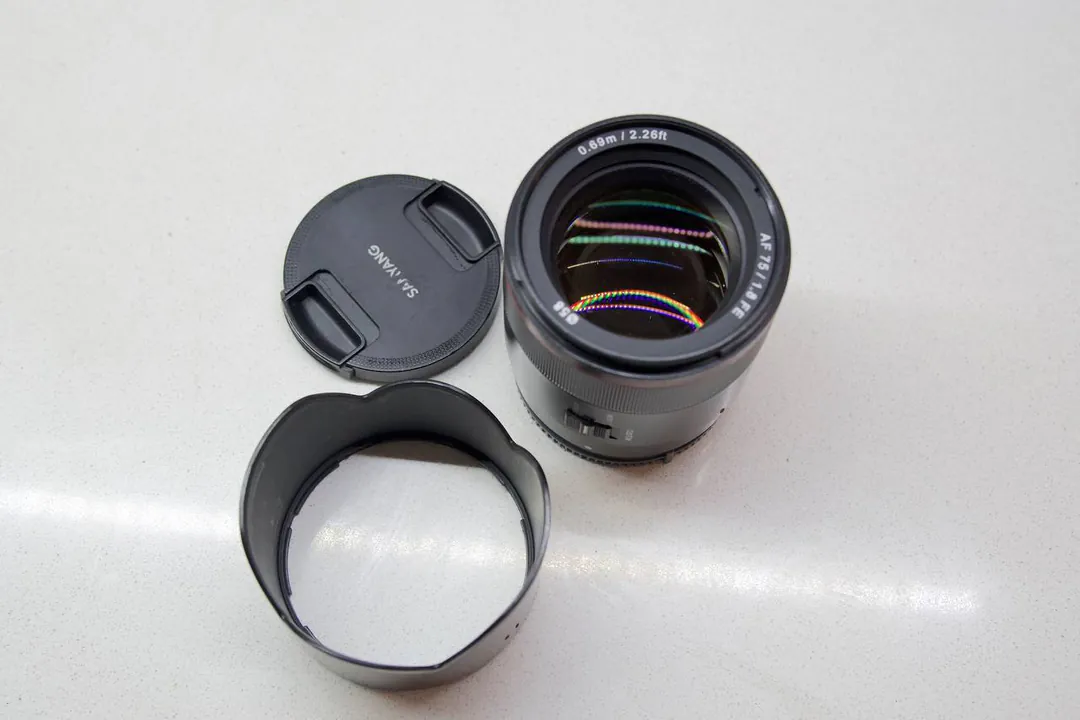 Samyang AF 75mm f/1.8 FE ობიექტივი Sony E-სთვის — ფოტო 1