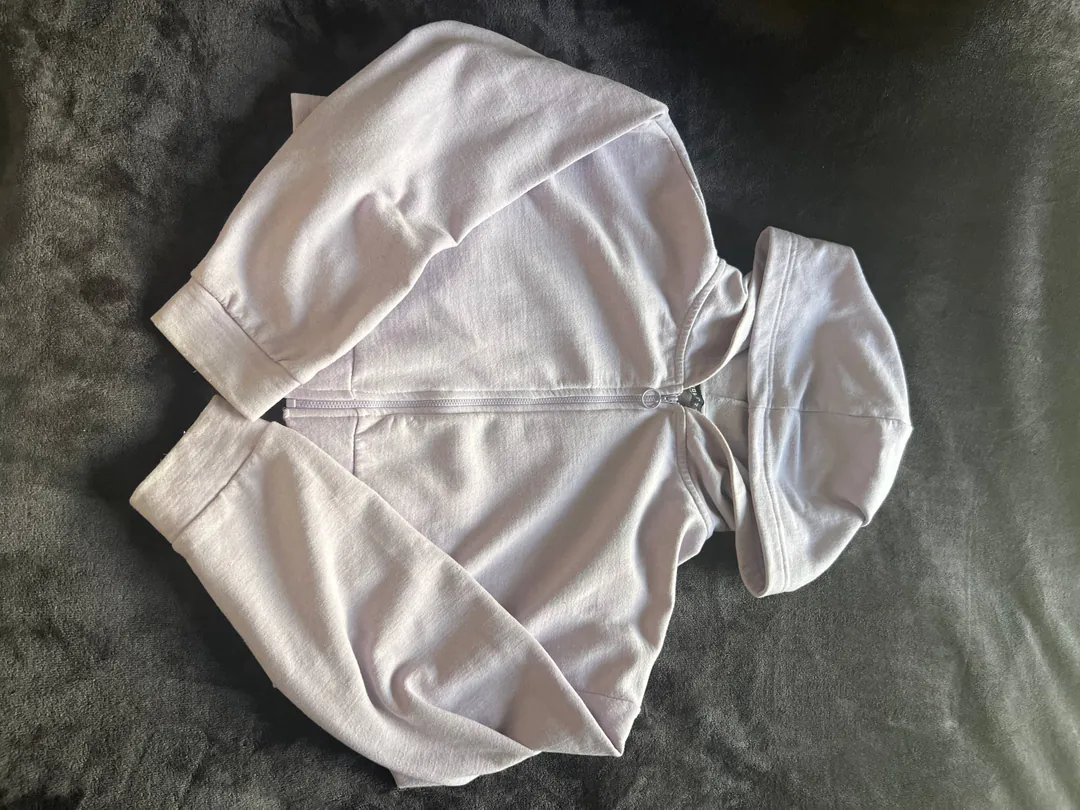 Cropped fleece jacket — photo 2