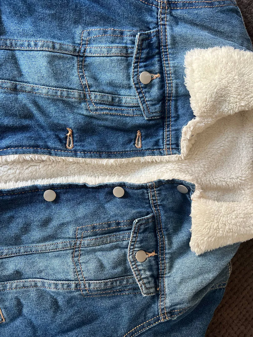 Warm denim jacket — photo 2