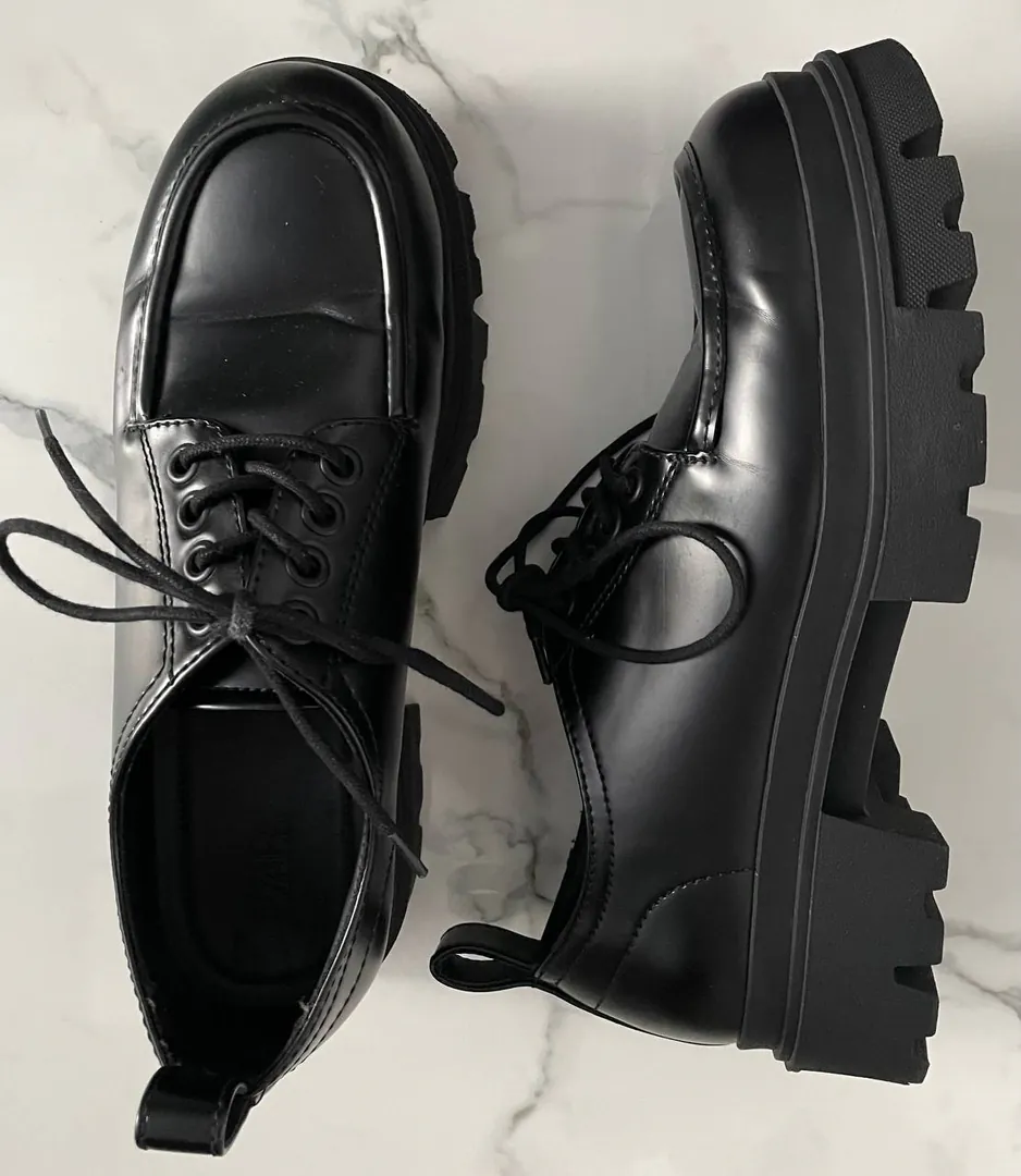 კაცების ფეხსაცმელი Zara Chunky Moc Toe — ფოტო 2