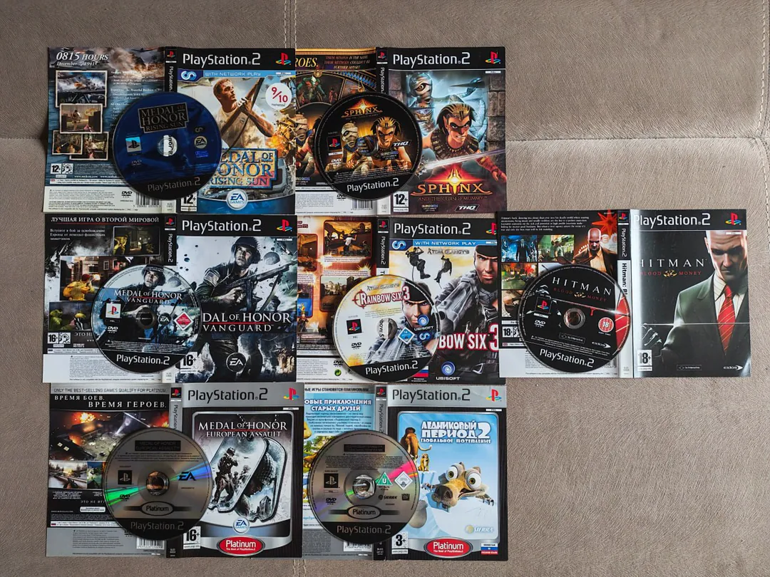 Лицензионные игры для PS2 — фото 1