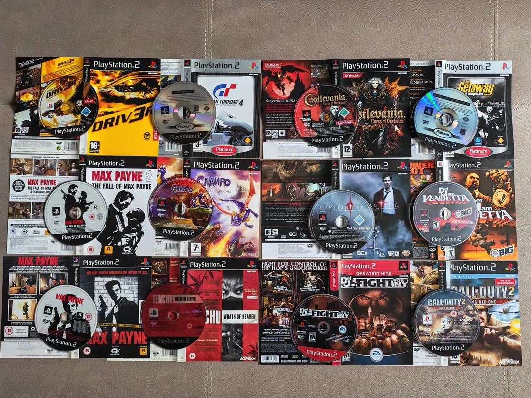 Лицензионные игры для PS2 — фото 2