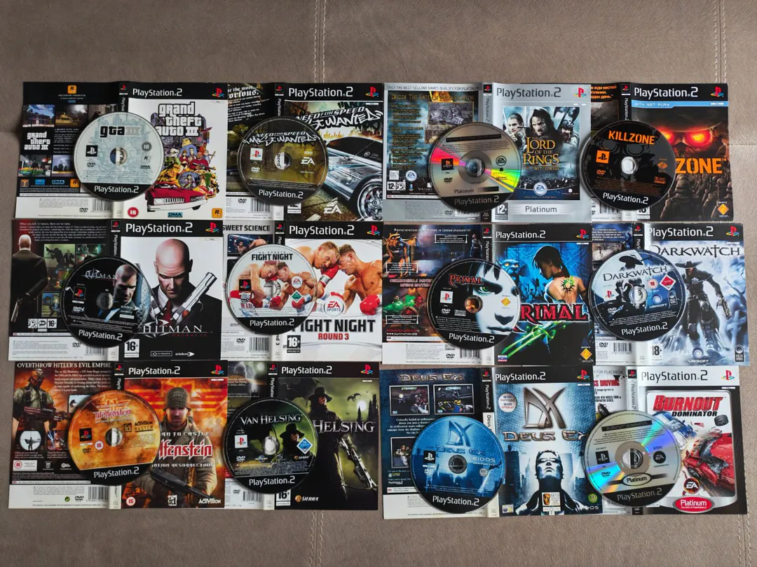 Лицензионные игры для PS2 — фото 4