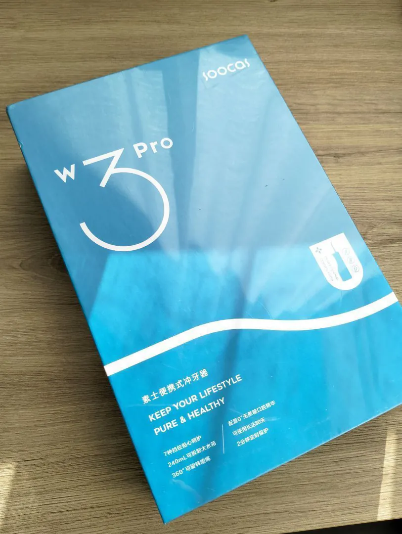 Soocas W3 Pro ირიგატორი — ფოტო 1