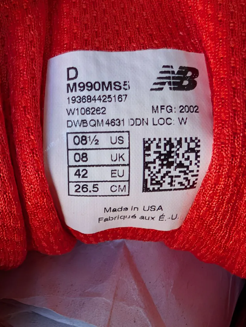 New Balance 990 Sneakers — photo 1