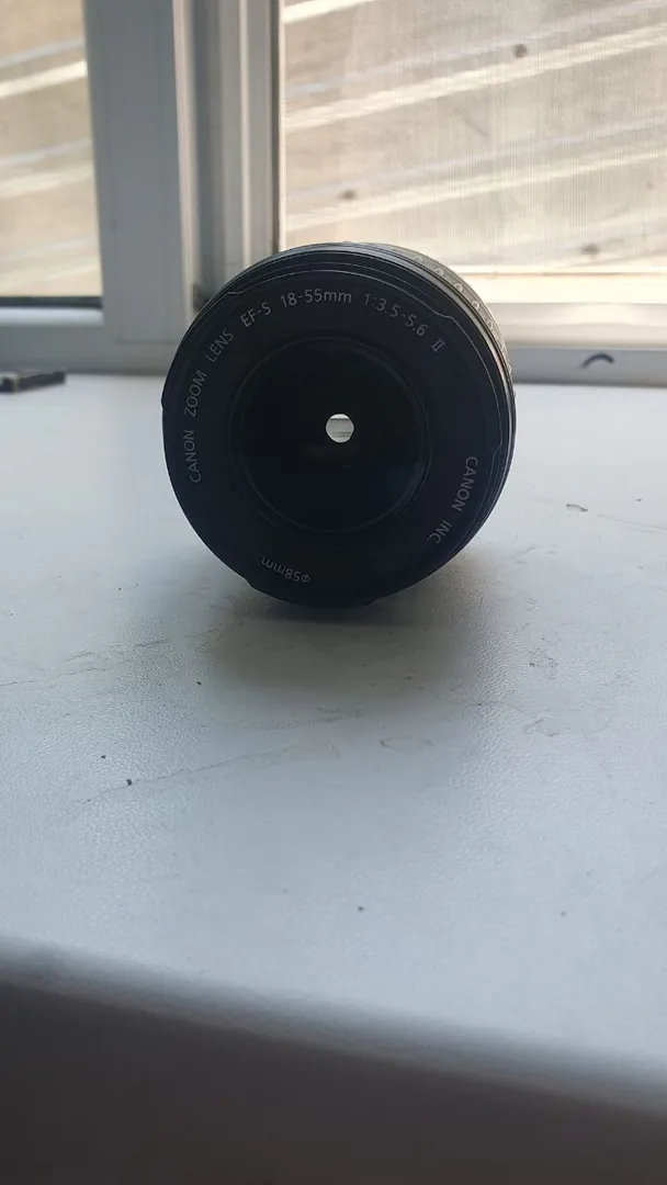 Canon 18-55 მმ ობიექტივი — ფოტო 2