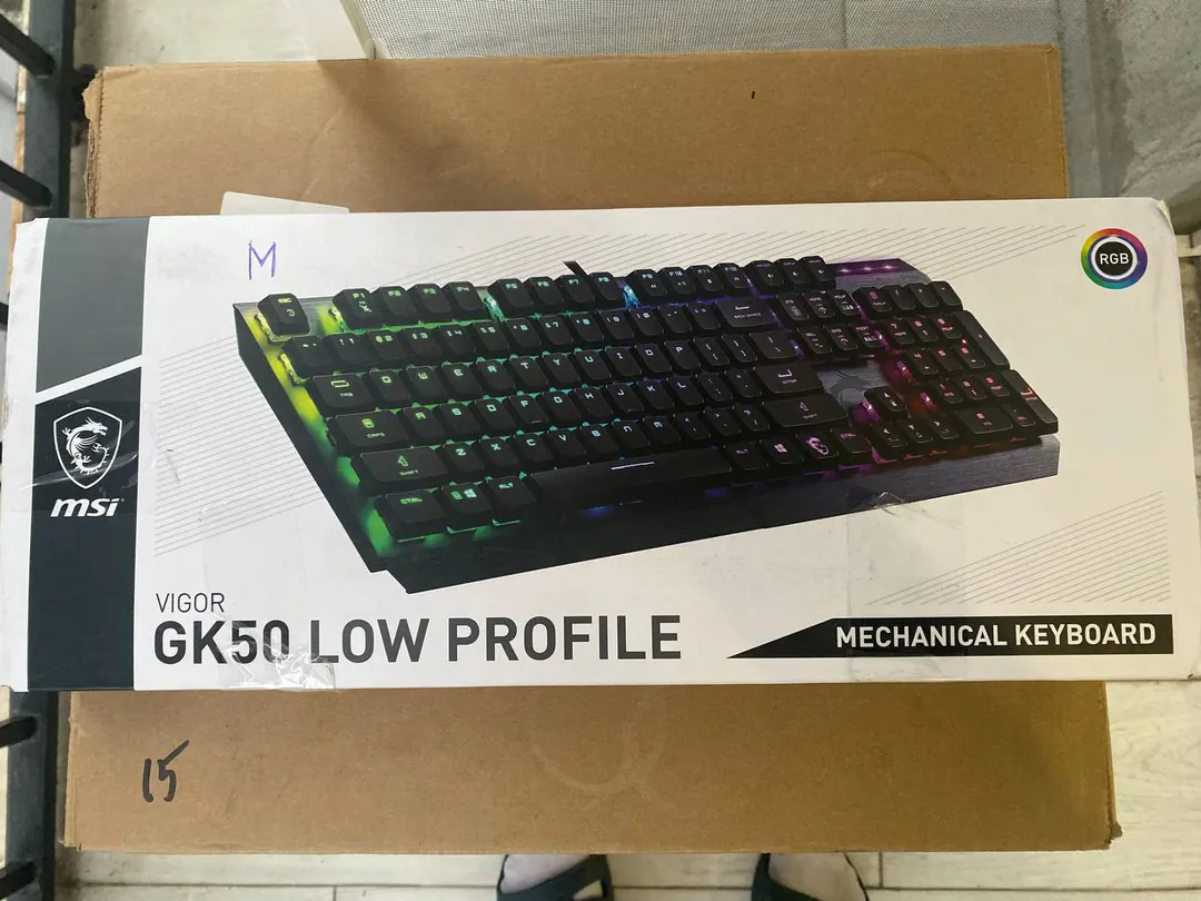 Механическая клавиатура MSI VIGOR GK50 Low Profile — фото 1