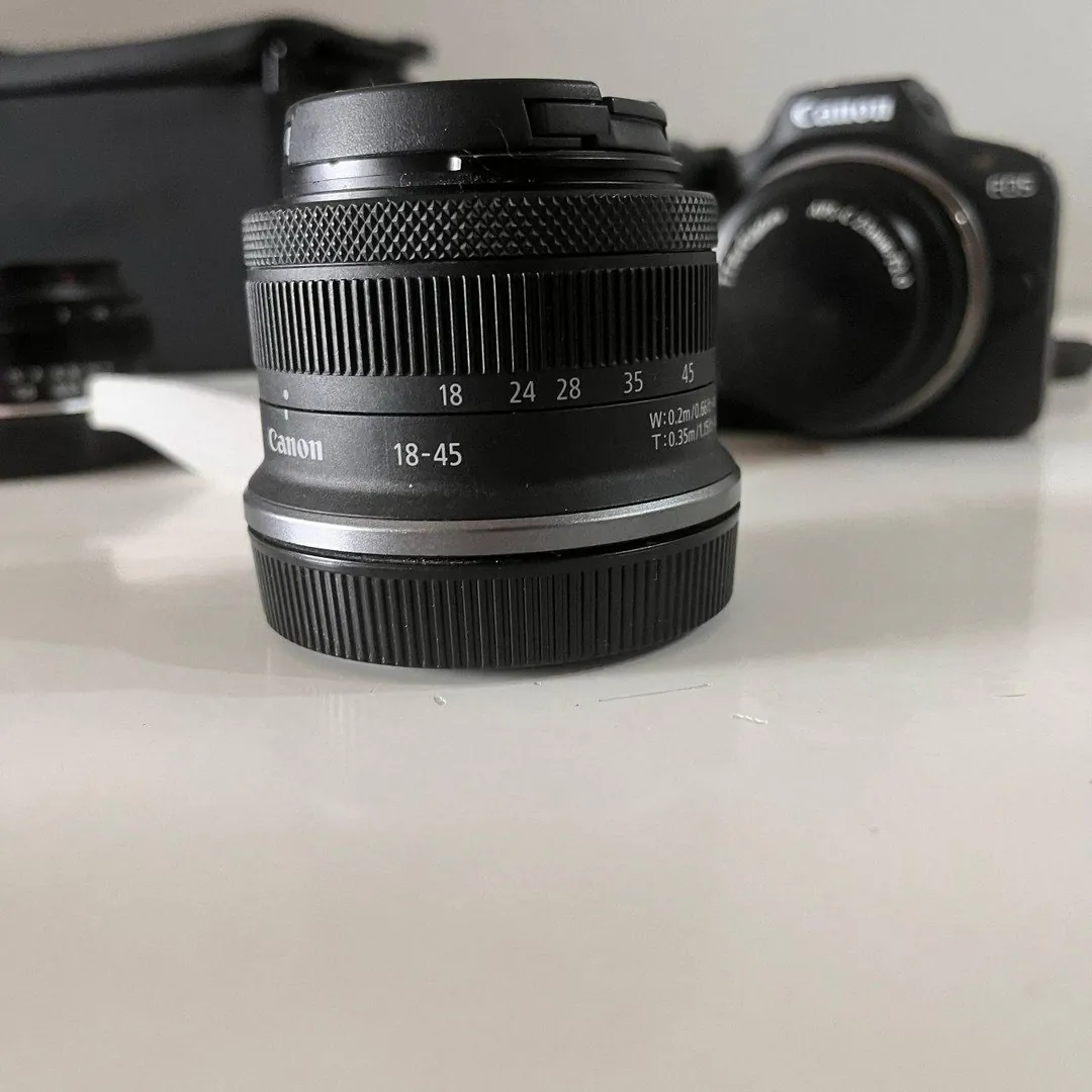 Canon EOS R100 კომპლექტი ობიექტივებით და ჩანთით — ფოტო 4