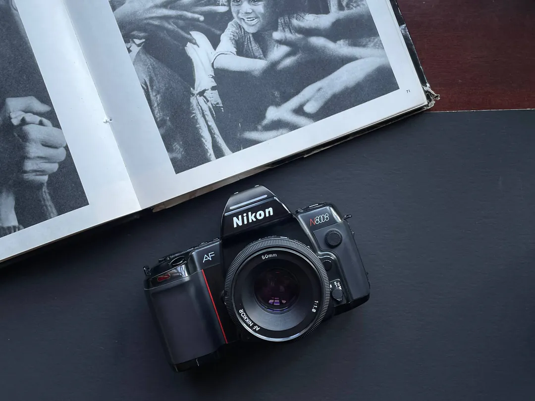 Nikon F-801 / N8008 სარკული ფოტოაპარატი — ფოტო 1