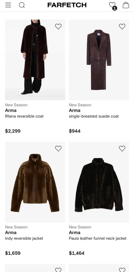 Leather jacket ARMA — photo 2