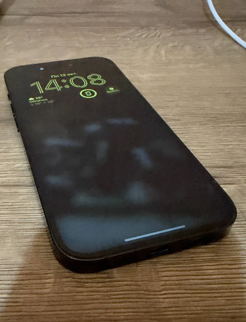 iPhone 14 Pro შავი 128 გბ — ფოტო 5