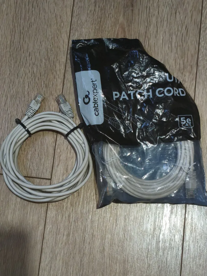 Патч-корд Cablexpert UTP Cat5e 5м — фото 1