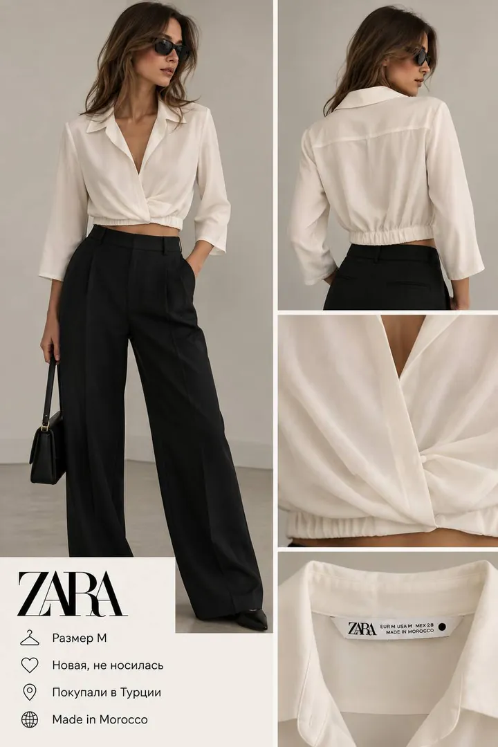 Рубашка ZARA — фото 1