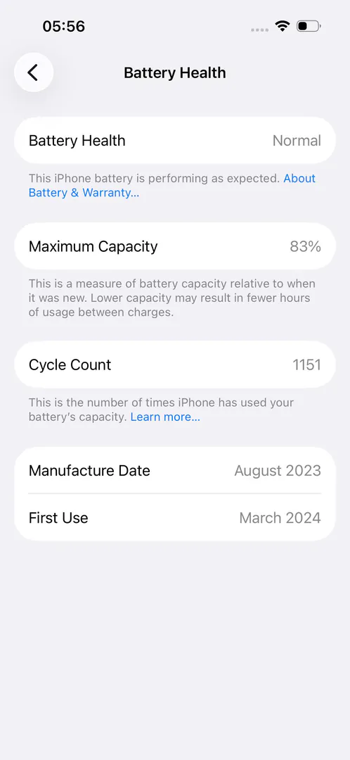 iPhone 15 256GB ლურჯი — ფოტო 1