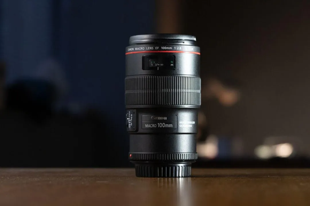 Canon EF 100mm f/2.8L Macro IS USM ობიექტივი — ფოტო 2