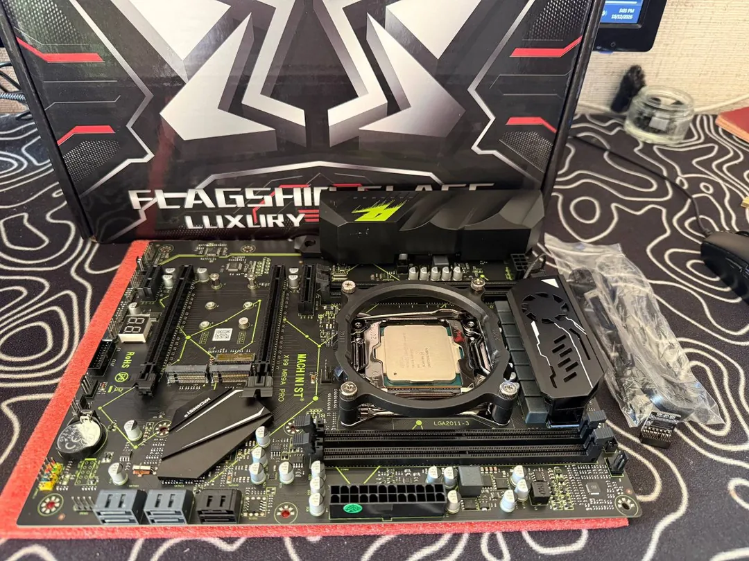Комплект Machinist x99 MR9A PRO и Intel Xeon e5-2690v3 с TPM 2.0 — фото 3