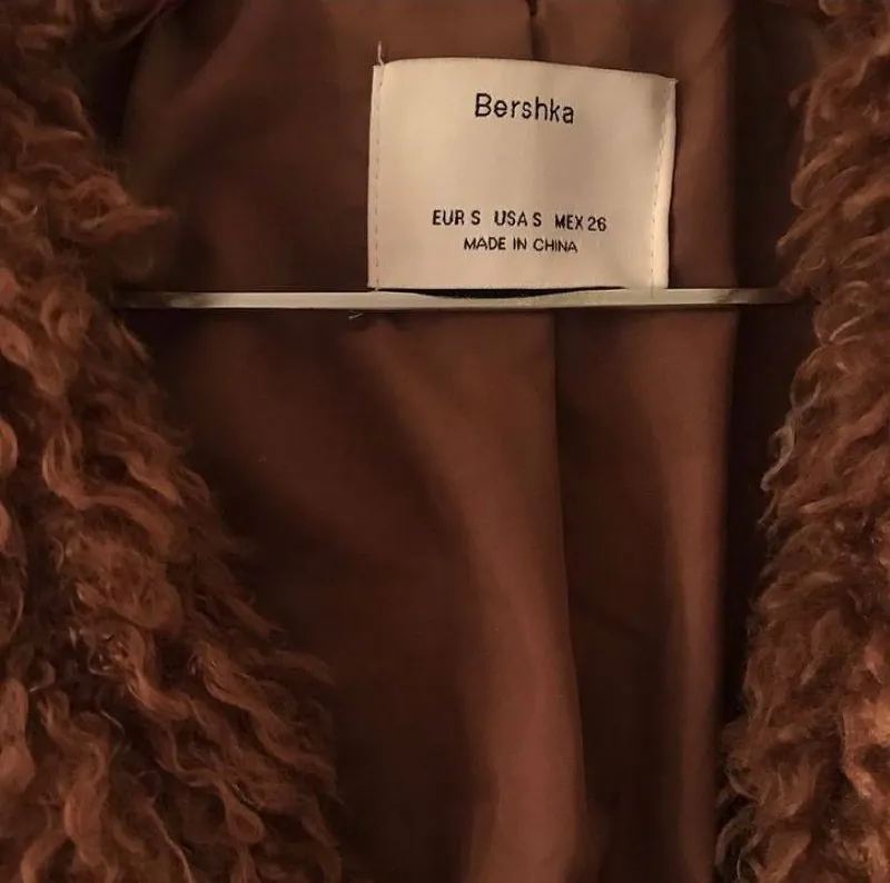 Bershka faux fur jacket — photo 2