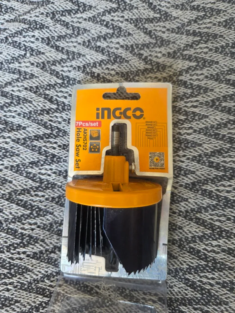 Ingco Wood Hole Saw Set — photo 1