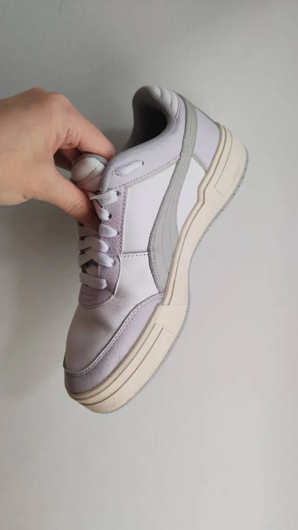 Кожаные кеды Puma — фото 2