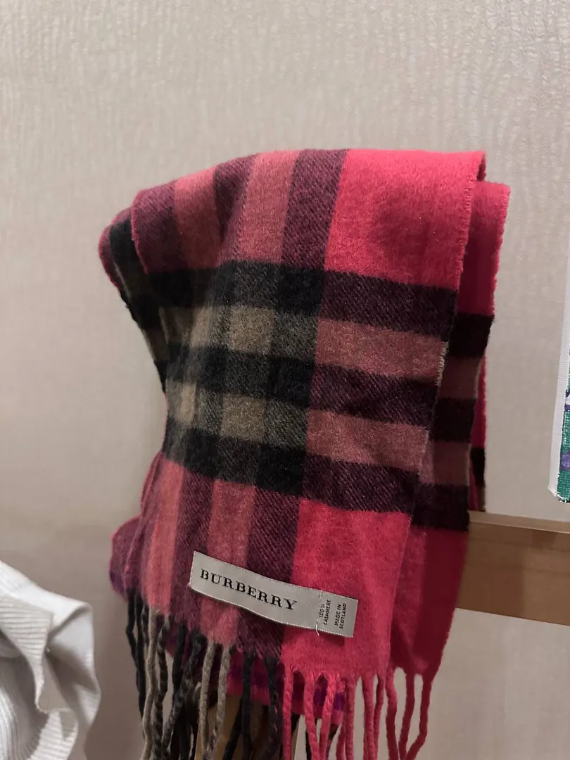 Кашемировый шарф Burberry — фото 2