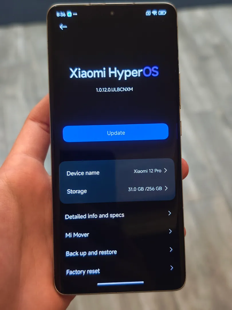 Xiaomi 12 Pro 12/256 — ფოტო 1