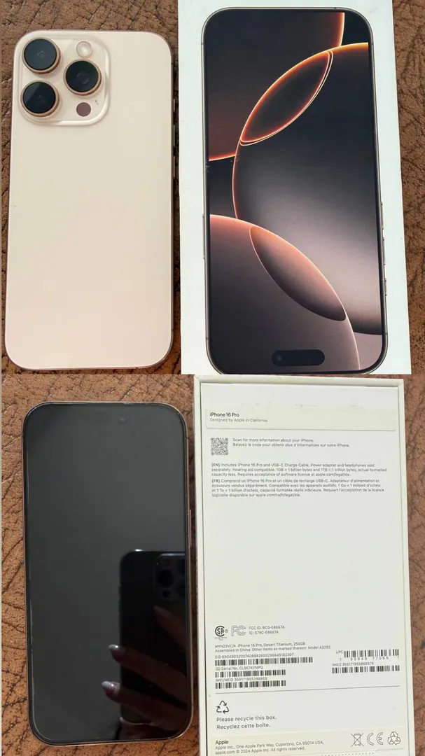 iPhone 16 Pro 256GB Desert Titanium — фото 1