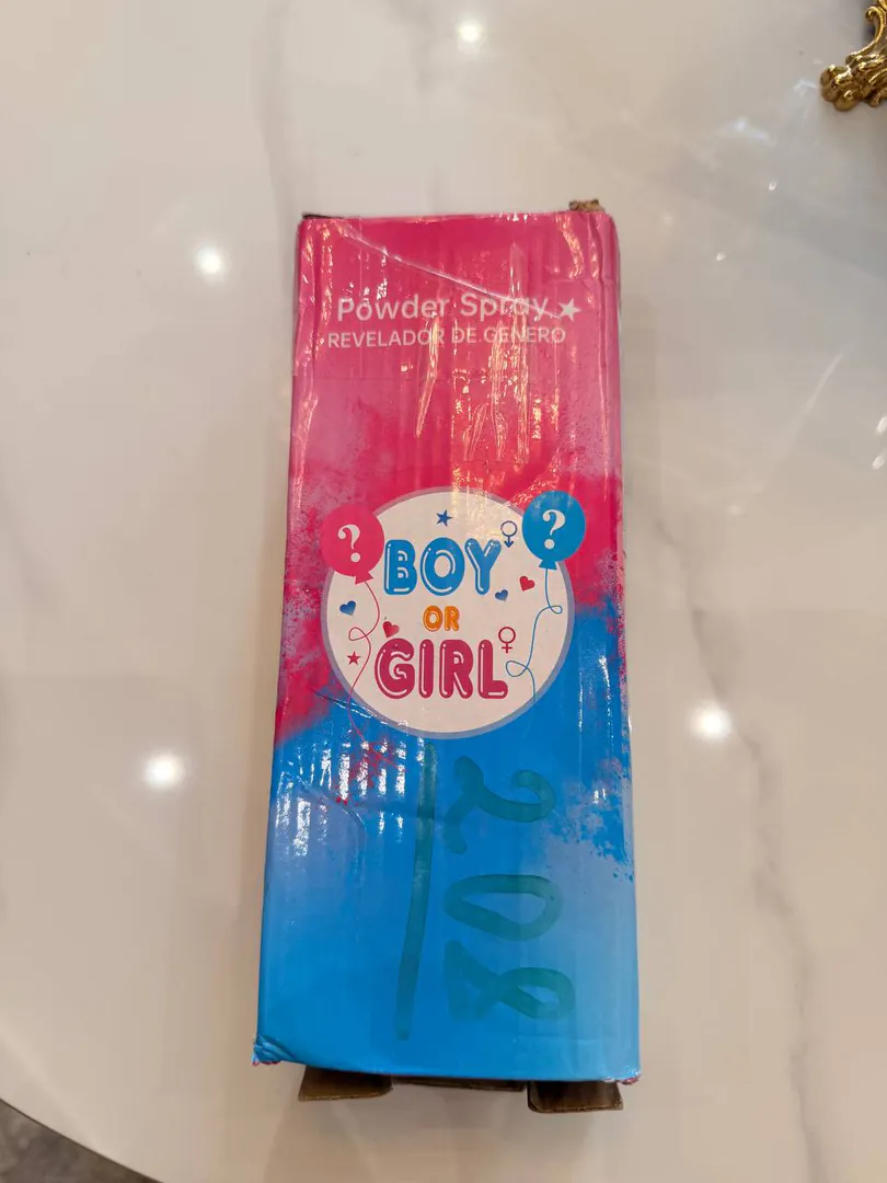 Fire extinguisher for gender party — photo 2