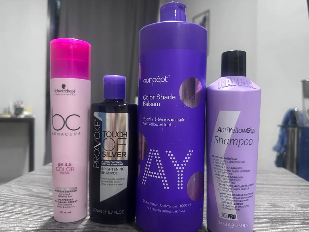 Shampoo and conditioner for blondes — photo 1