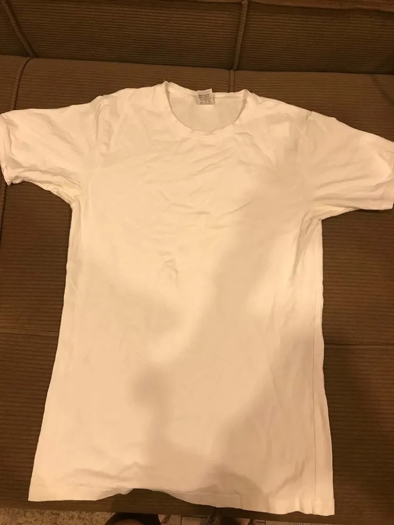 Basic white t-shirt — photo 1