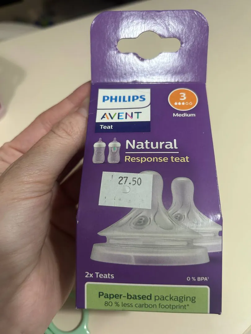 Philips Avent Natural Response nipples size 3 — photo 1
