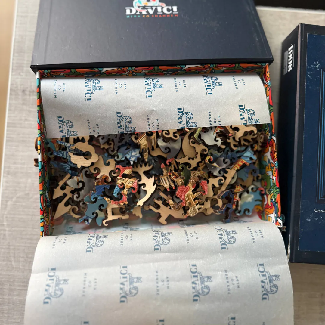 Wooden puzzles — photo 1