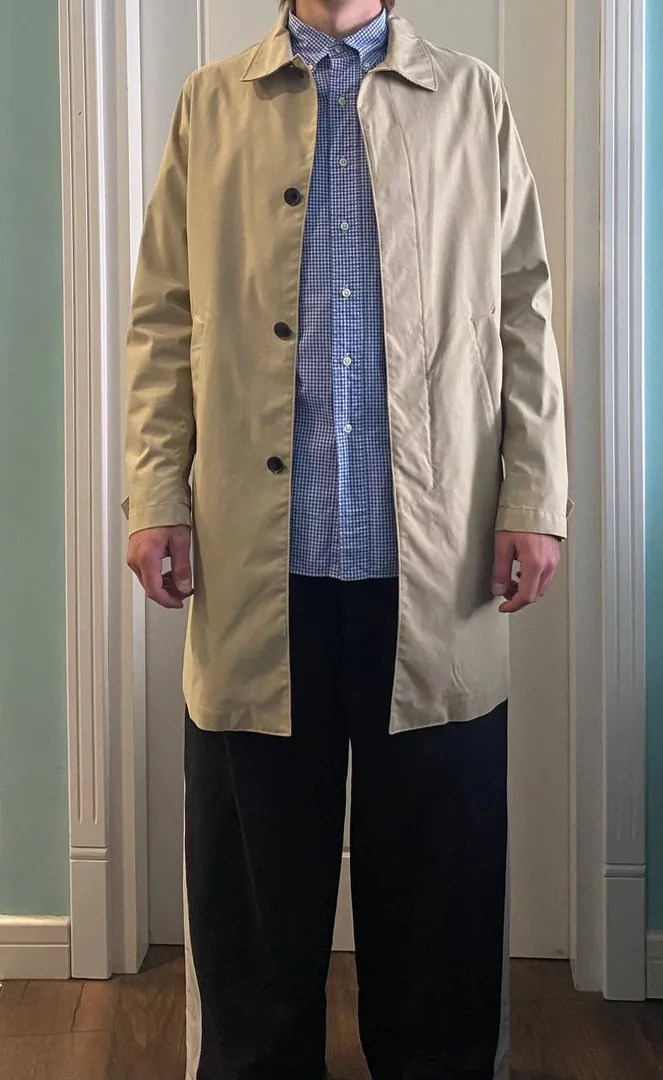 Мужской тренч ZARA — фото 1