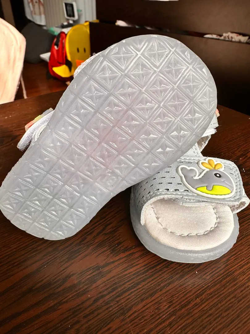 Children's orthopedic leather sandals, size 19 — photo 1