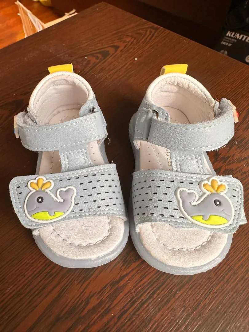 Children's orthopedic leather sandals, size 19 — photo 2