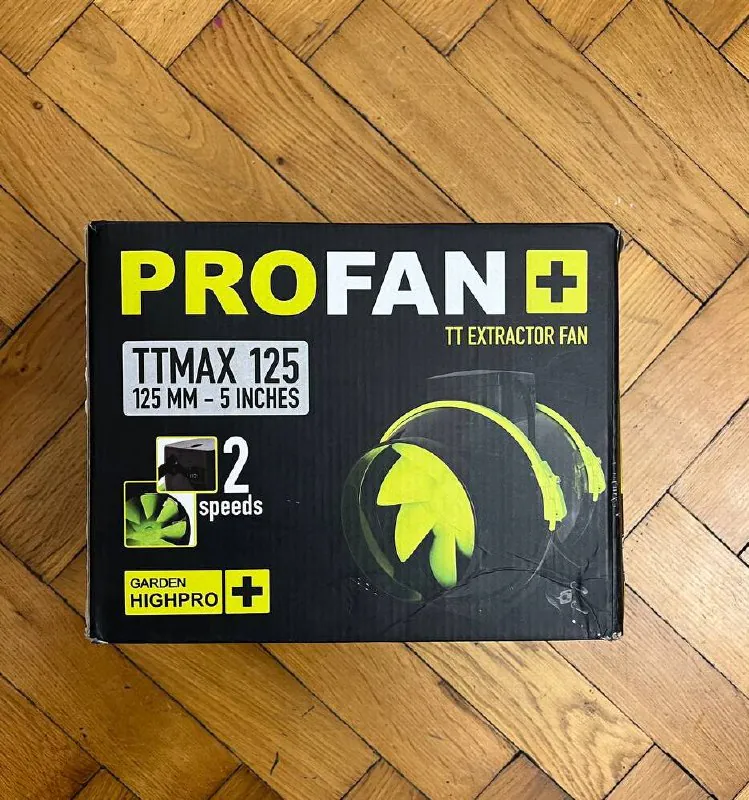 კანალური ვენტილატორები Vent Profan TTMAX 125 — ფოტო 1