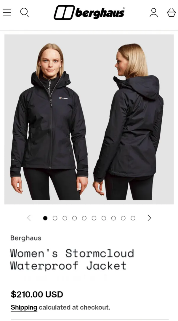 Women's Berghaus jacket — photo 10