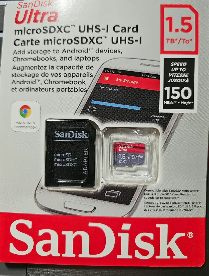 SanDisk Ultra microSDXC 1.5TB Memory Card — photo 1