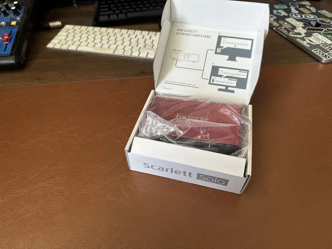 Аудиоинтерфейс Focusrite Scarlett Solo 3rd Gen — фото 1