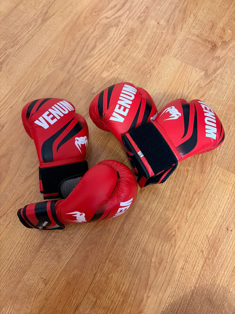 Children's boxing gloves Venum 6-OZ — photo 1
