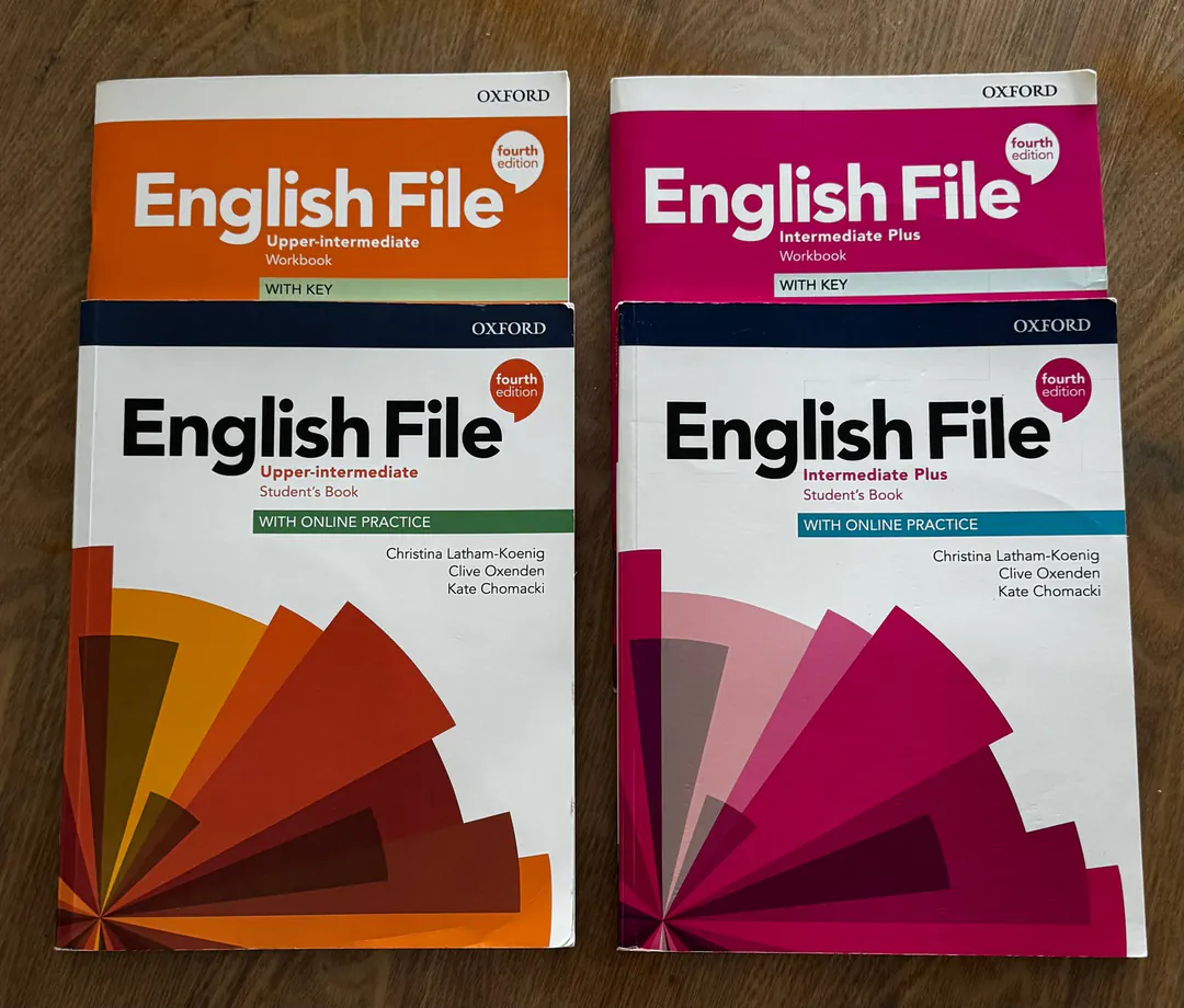 Textbooks English File Oxford Upper-intermediate / Intermediate Plus — photo 1
