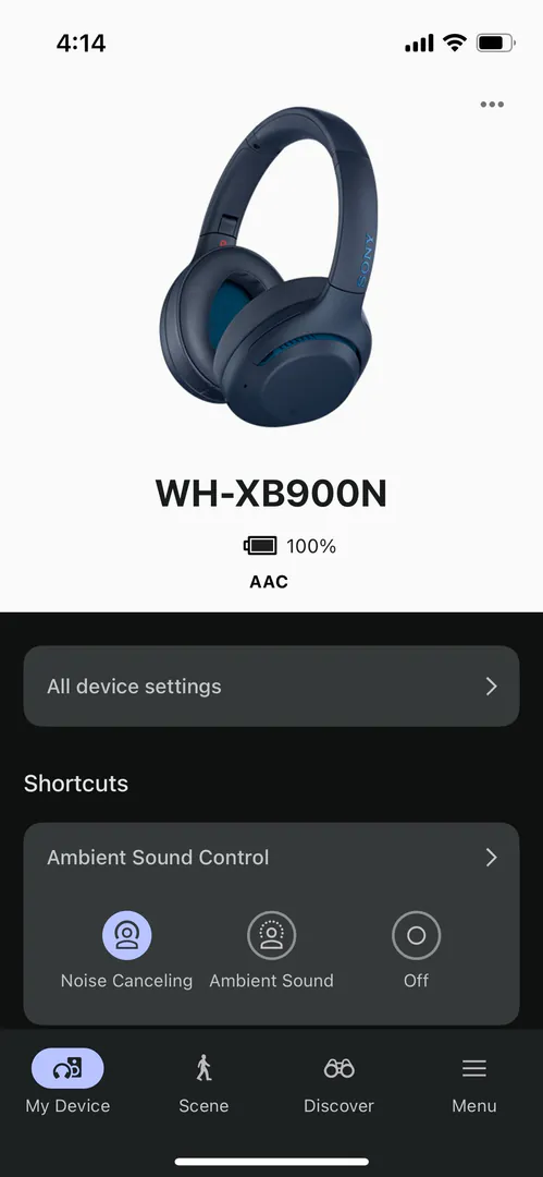 Наушники Sony WH-XB900N — фото 1