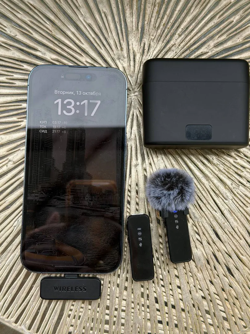 LITHINGA პეტლიანი მიკროფონი iPhone Lightning-ისთვის — ფოტო 2